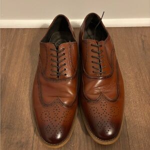Stacy Adams Brown Oxford Dress Shoes